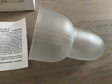 Keuco Elegance Ersatz-Glas Bürstengarnitur  , alte Serie,90er Jahre-Mundgeblasen