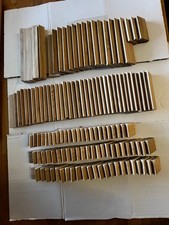 135 XXL Holzbausteine, Neu, Eiche, naturbelassen, öko, 5 bis 25 cm, Grobmotorik