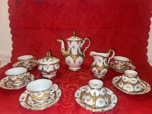 Meissen form moccaservice - meissen, b-form
