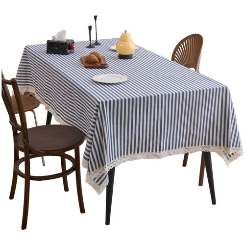 Deko tischdecke gestreift mit - gestreift,