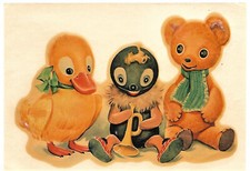 ! Für SAMMLER ! Abziehbild Schiebebild DDR-Fernsehen Pitti Bummi Schnatterinchen