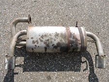 Endschalldämpfer Endtopf Auspuff hinten Auspuffendtopf MGF 1,8 16V 88KW 18K4F