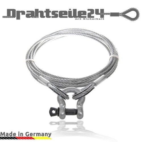 Sicherungsseil mit ösen - mit,