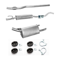 Komplette Auspuff + Anbausatz