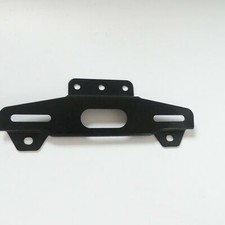 Motorrad Kennzeichenhalter Alu universal kurzes Heck Heckumbau flach A1881