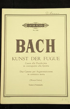 Bach kunst der fugue - j.s.,