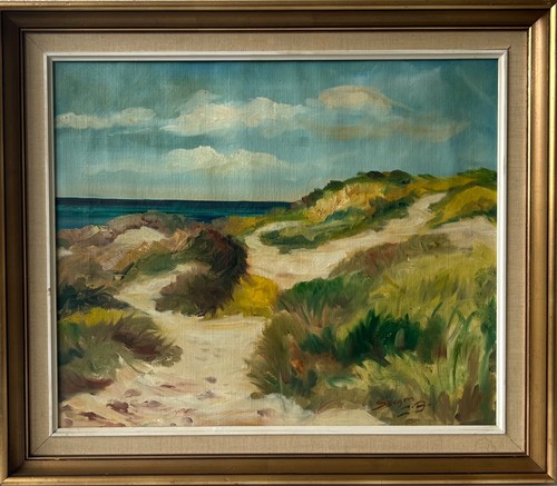 ölbild skagen dünen meer - skagen, am