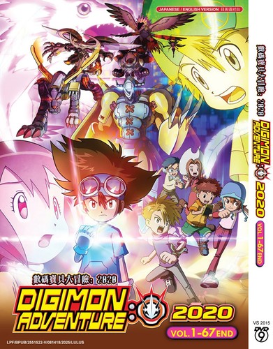 Dvd anime digimon adventure - digimon,