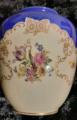 Große dekorative vase blau - vase,,