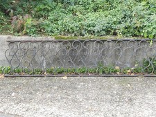 Antikes Zaunteil Schmiedeeisen aus Frankreich – Gartenzaun Zaunelement Vintage