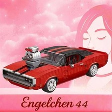 886 teile roter - auto, bau