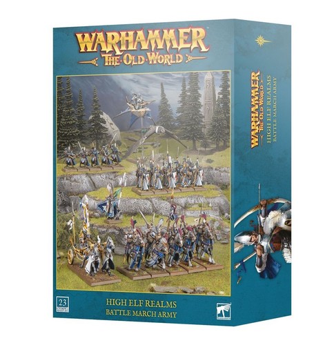 High elf realms - elf, battle
