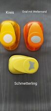 Stanzen Verschiedene Oval, Kreis, Schmetterling