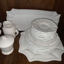 Geschirrset 6 Personen Steingut (Frankreich)