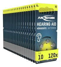 ANSMANN Hörgerätebatterien