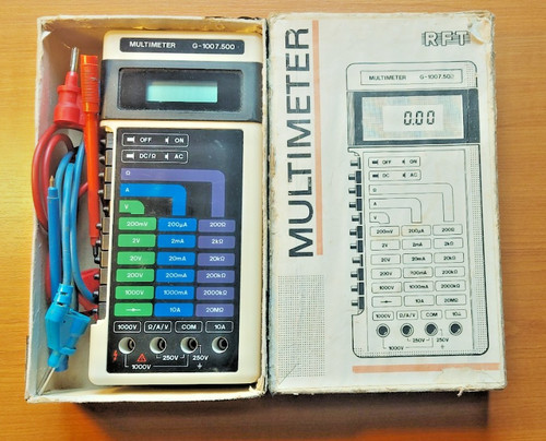 Rft multimeter 1007 - rft, g-1007.500