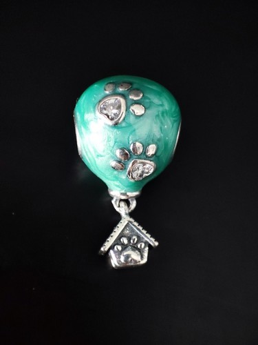 Charms bead ballon pfote - charms,
