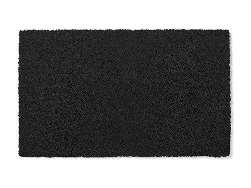 Kokosmatte schwarz fußmatte - schwarz,