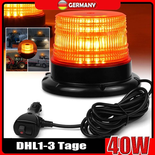 Led rundumleuchte gelb - led,