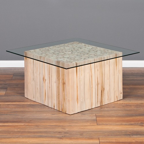 Teak couchtisch jeff mit - teak,