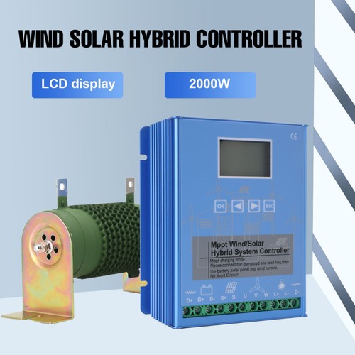 Wind solar hybrid system mppt - solar,