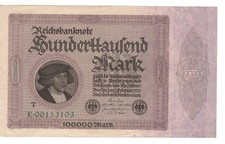 deutsches reich banknoten