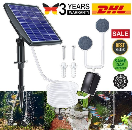Solar teichbelüfter set 5w - teichbelüfter, set,