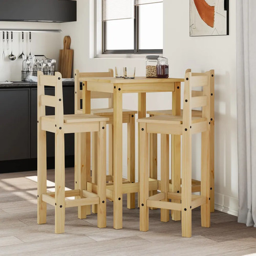 Bar set teilig massivholz - 5-teilig,
