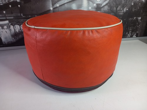 60er vintage hocker orange - vintage,