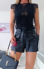 Zara Body Shirt schwarz