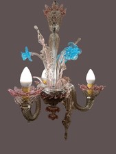 MURANO Kronleuchter 3-Flammig