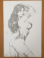 Comic originalzeichnung - comic,