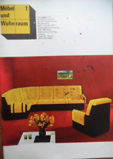 MÖBEL UND WOHNRAUM 1- 1979 B Januar DDR Raumgestaltung VEB Messe KRUSTA-Gastätte
