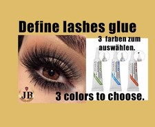 Eyelash Glue/ Wimpern kleber  3 Farben.Schwarz,cream( Transparent) . Clear Farbe
