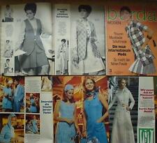 Burda Moden 03/70 Kostüm KNAUTSCHLACK Spitze MIEDER Puppe Vollschlanke 70er KULT