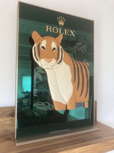 Tiger rolex display roldeco - rolex,