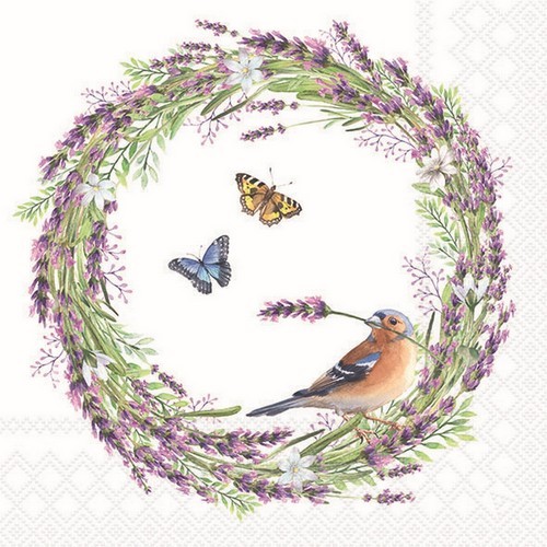 Servietten chaffinch white - servietten,