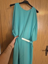 Sommerkleid Türkis Mint Business Abendkleid Größe 36
