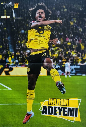 Poster karim adeyemi - bvb, /