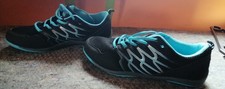 Damen Sneaker schwarz/türkis Gr. 40 von Toptex Sportline-2x getragen
