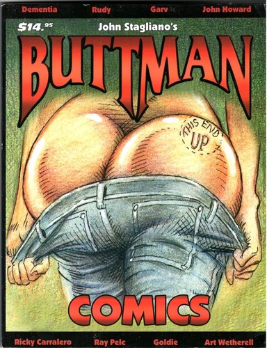 Buttman comics comix - buttman,