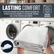 KING / DOPPEL / EINZELGRÖSSE ELEKTRISCHE DECKE UNTER BETT WARM NACHT WASCHBAR BEHEIZT