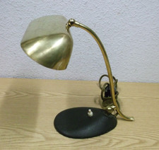 30er 40er Art Deco Tisch Schreibtischlampe Arbeitsleuchte Klavierlampe 30s 40s