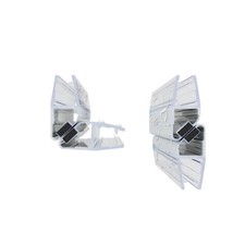Magnetdichtung für Duschtür Duschdichtung Duschkabine 90°&180° 1 Paar für 5-10mm