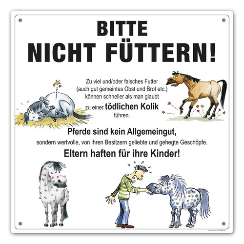 Lustiges schild bitte nicht - schild, "bitte