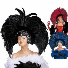 Samba Feder Schmuck schwarz