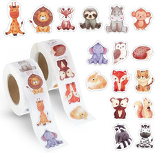 1000 Stück Tiere Sticker