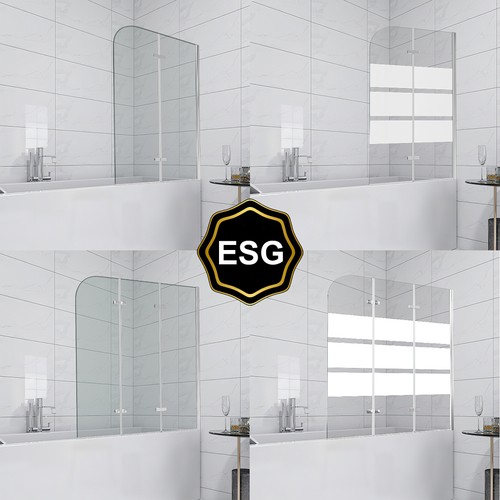 Duschwand für badewanne glas - badewanne,