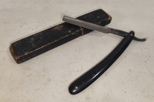 Rasiermesser Gebrüder Bell Gräfrath Solingen Olbernhau Barbier Friseur OVP