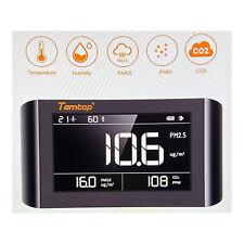 Temtop Luftqualität Messgerät Raumluftqualitätsmonitor Luftqualitätdetektor CO2
